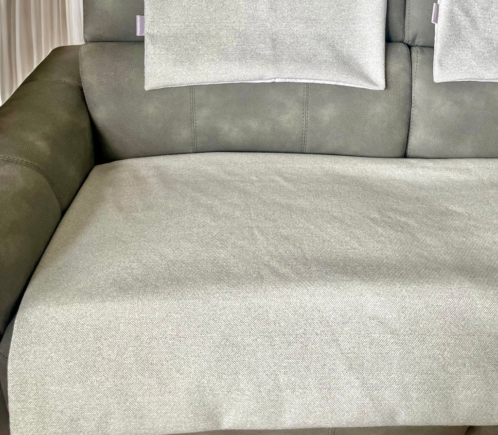 Handcrafted Pet Blanket Throw and Sofa Protector in Herringbone