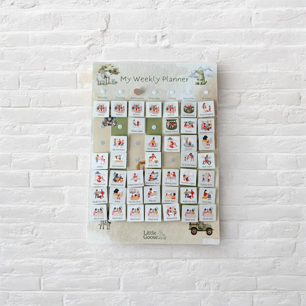 Weekly Planner for Kids A3