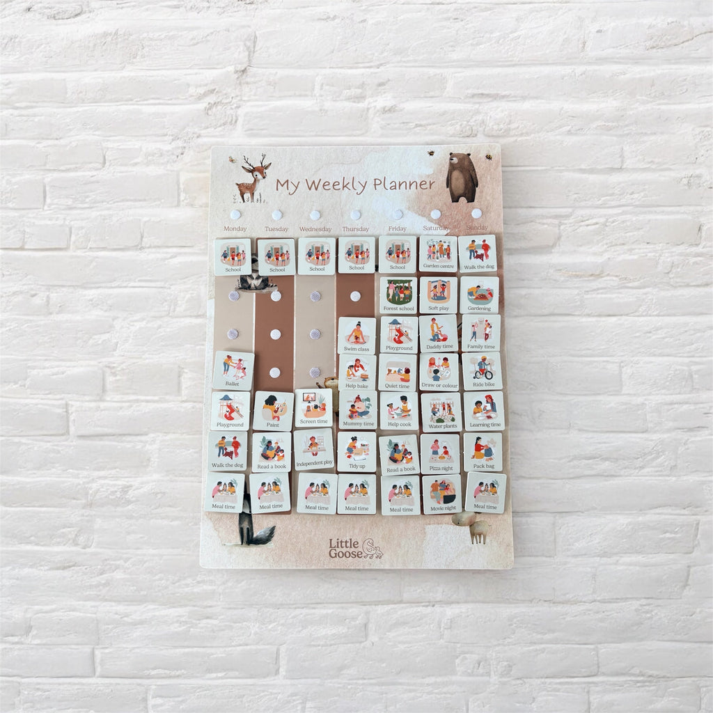 Weekly Planner for Kids A3