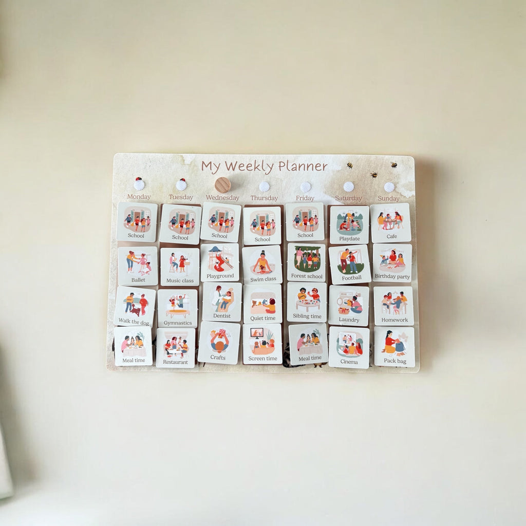 Weekly Planner for Kids A4