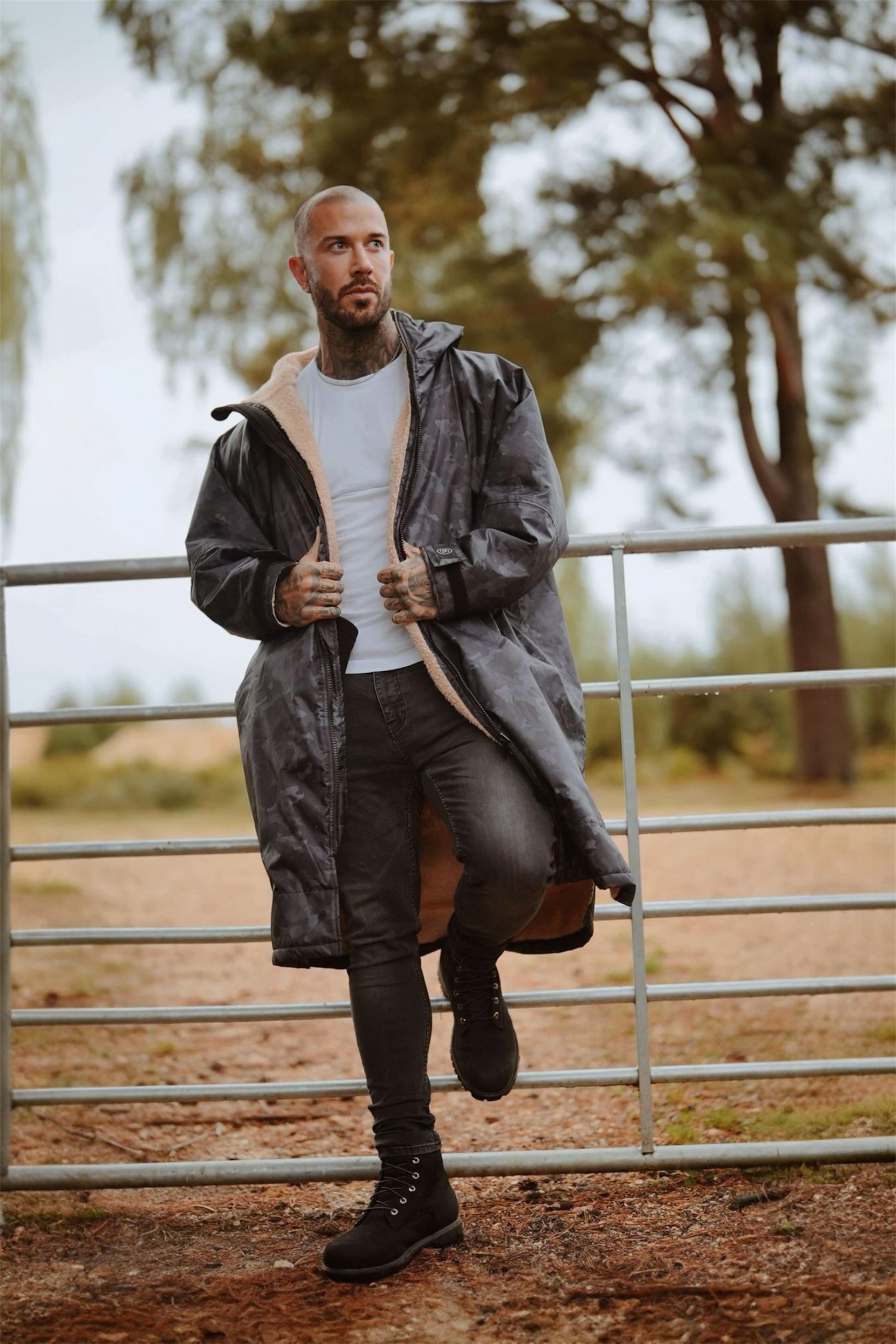 MKII PARKA - UNISEX Black Camo