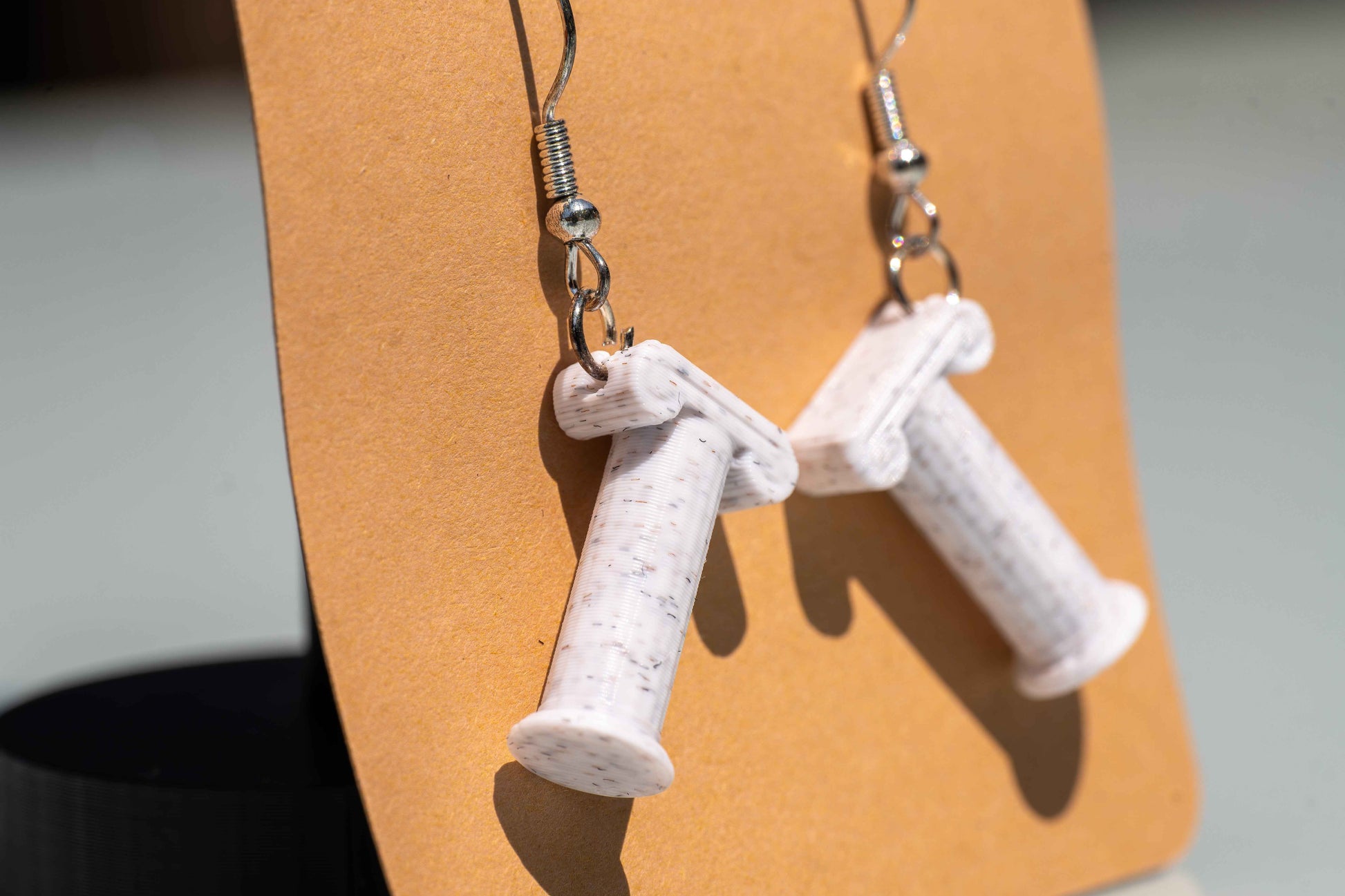 Pillar Earrings Gothic Hanging