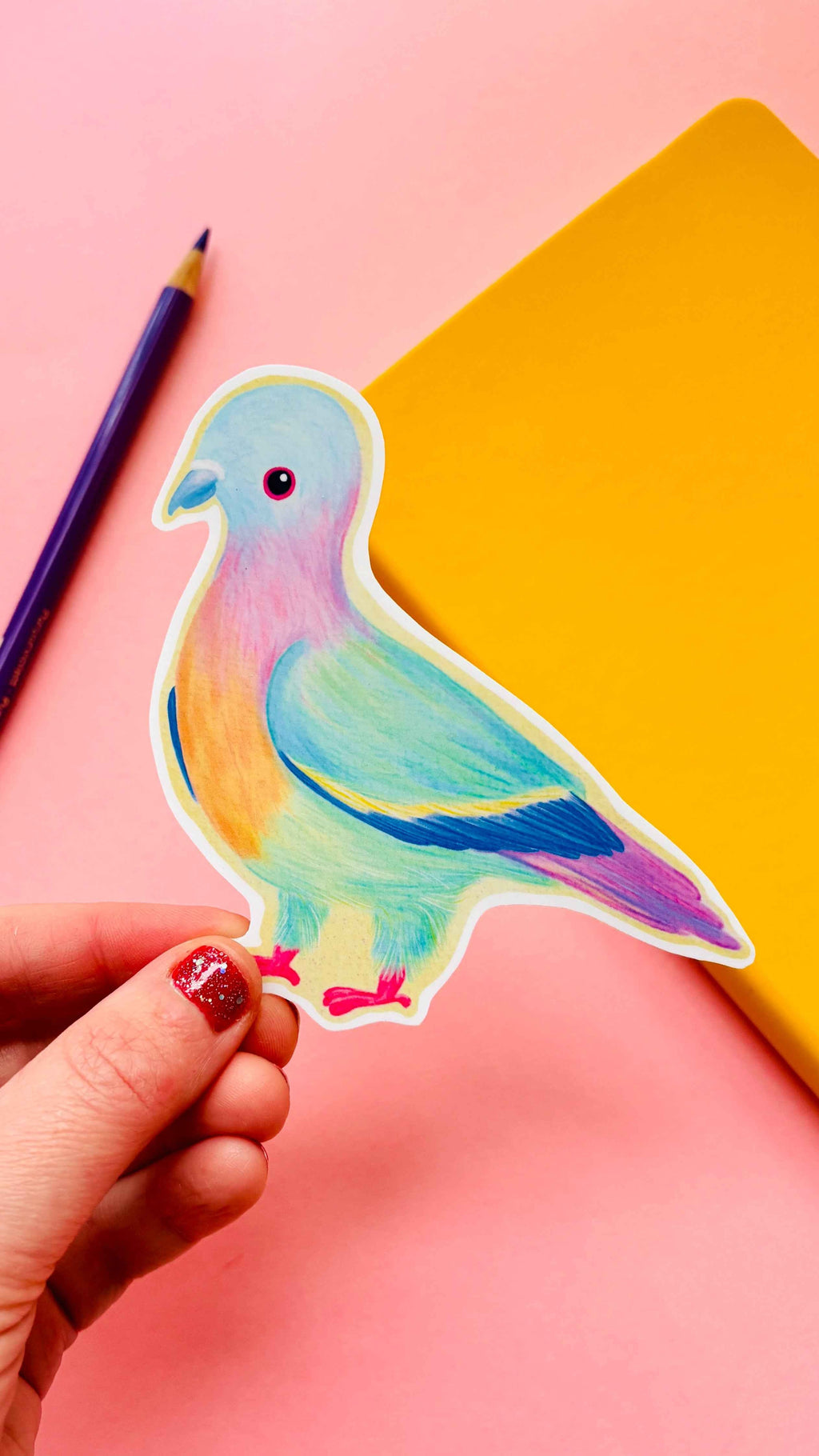 Birbfest 2025 Illustrated Birds 10cm Vinyl Sticker
