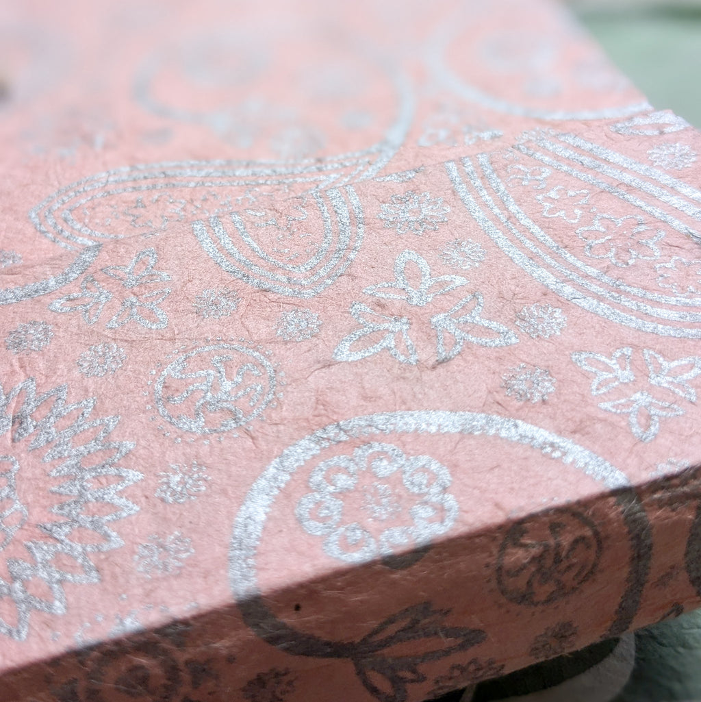 Eco Friendly Recycled Paper Notebook – A5 Fair Trade Journal with Closure