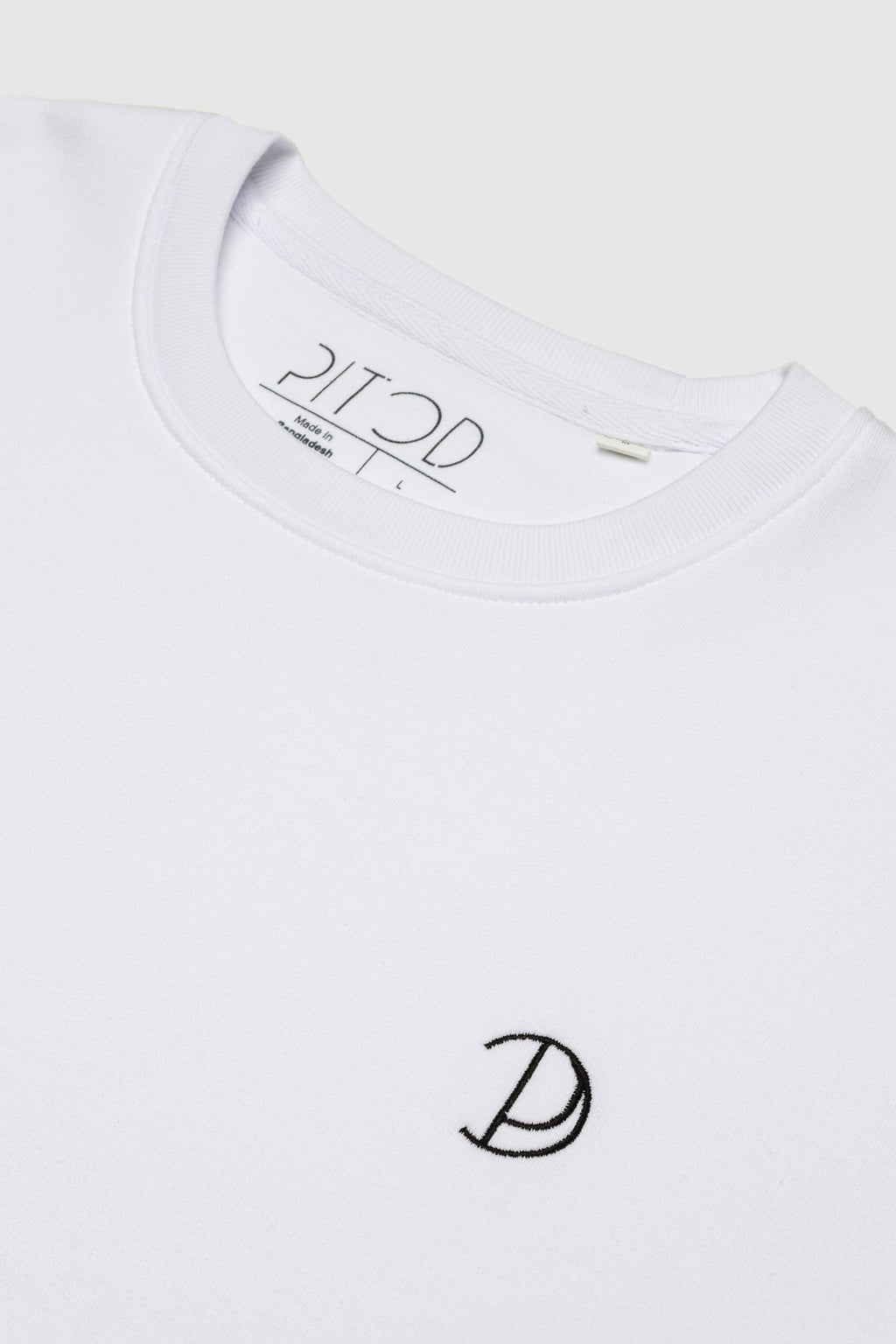 Organic Cotton Embroidered Logo Sweatshirt