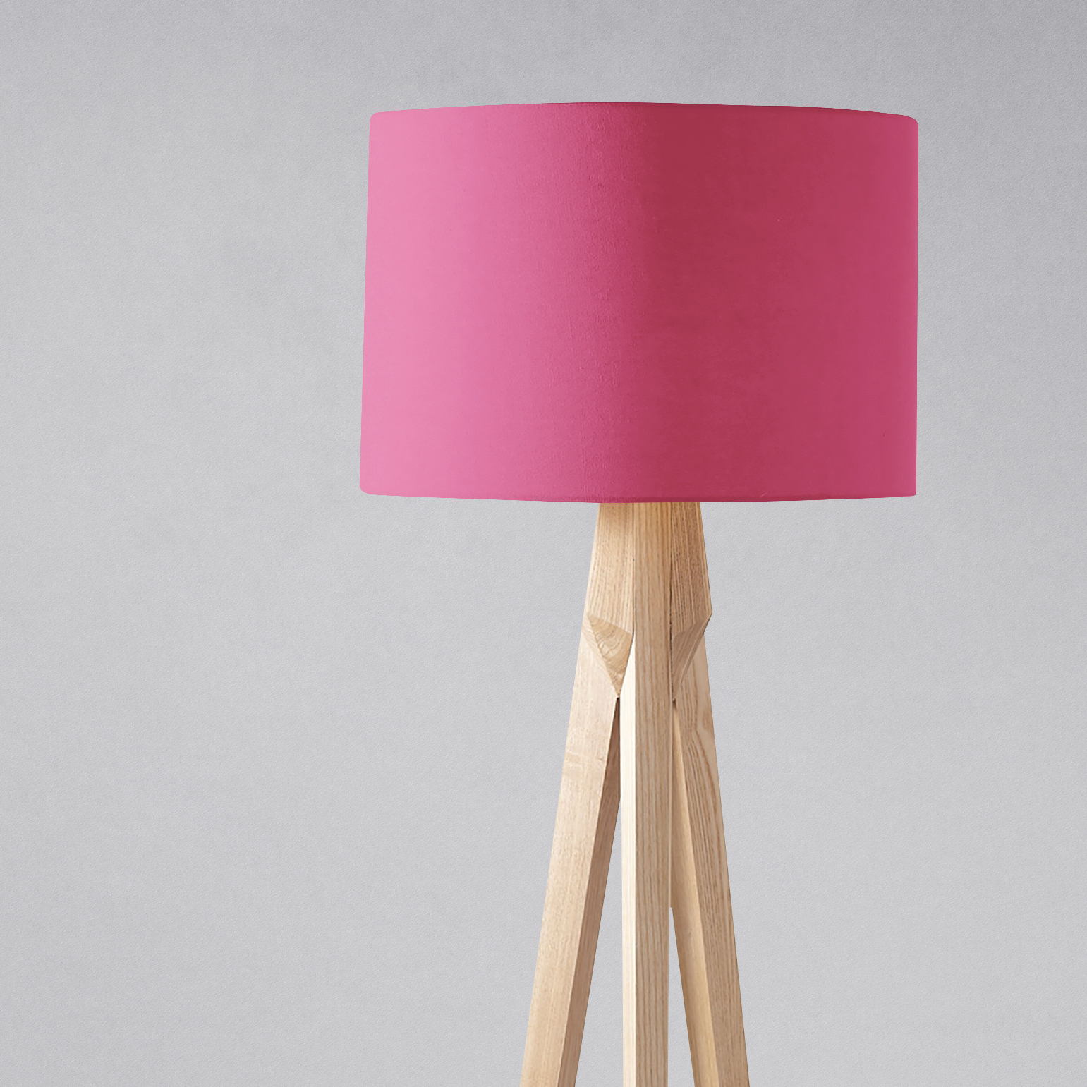 Plain Cerise Pink Lampshade, Ceiling or Table Lamp Shade