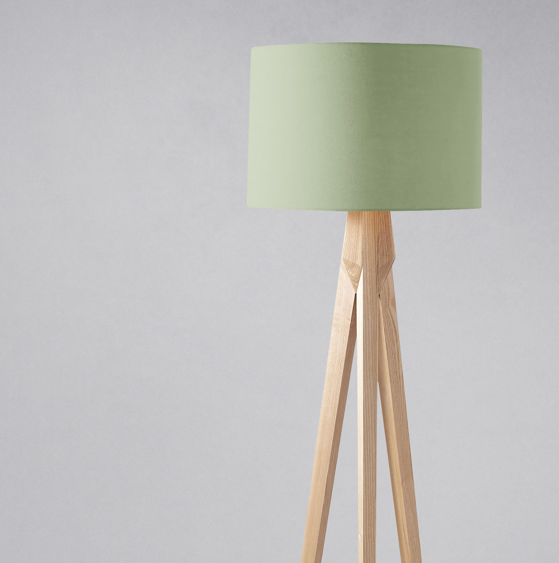 Plain Sage Green Lampshade, Ceiling or Table Lamp Shade