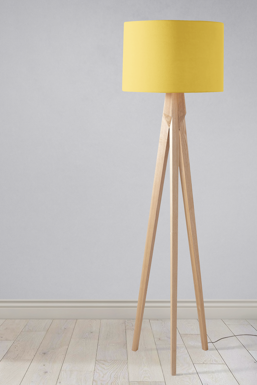 Plain Pale Yellow Lampshade, Ceiling or Table Lamp Shade