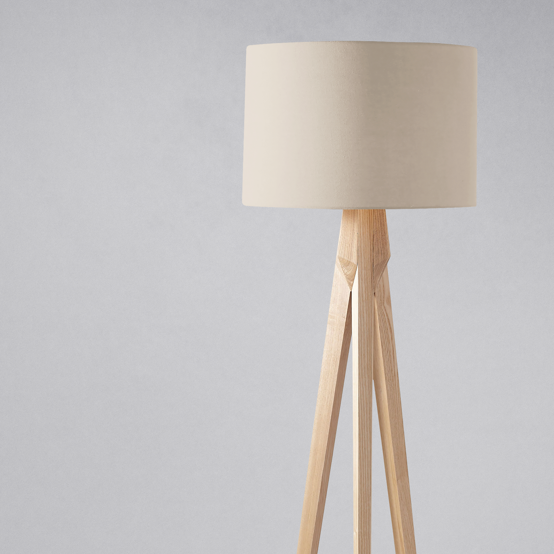 Plain Warm Sand Lampshade, Beige Ceiling or Table Lamp Shade