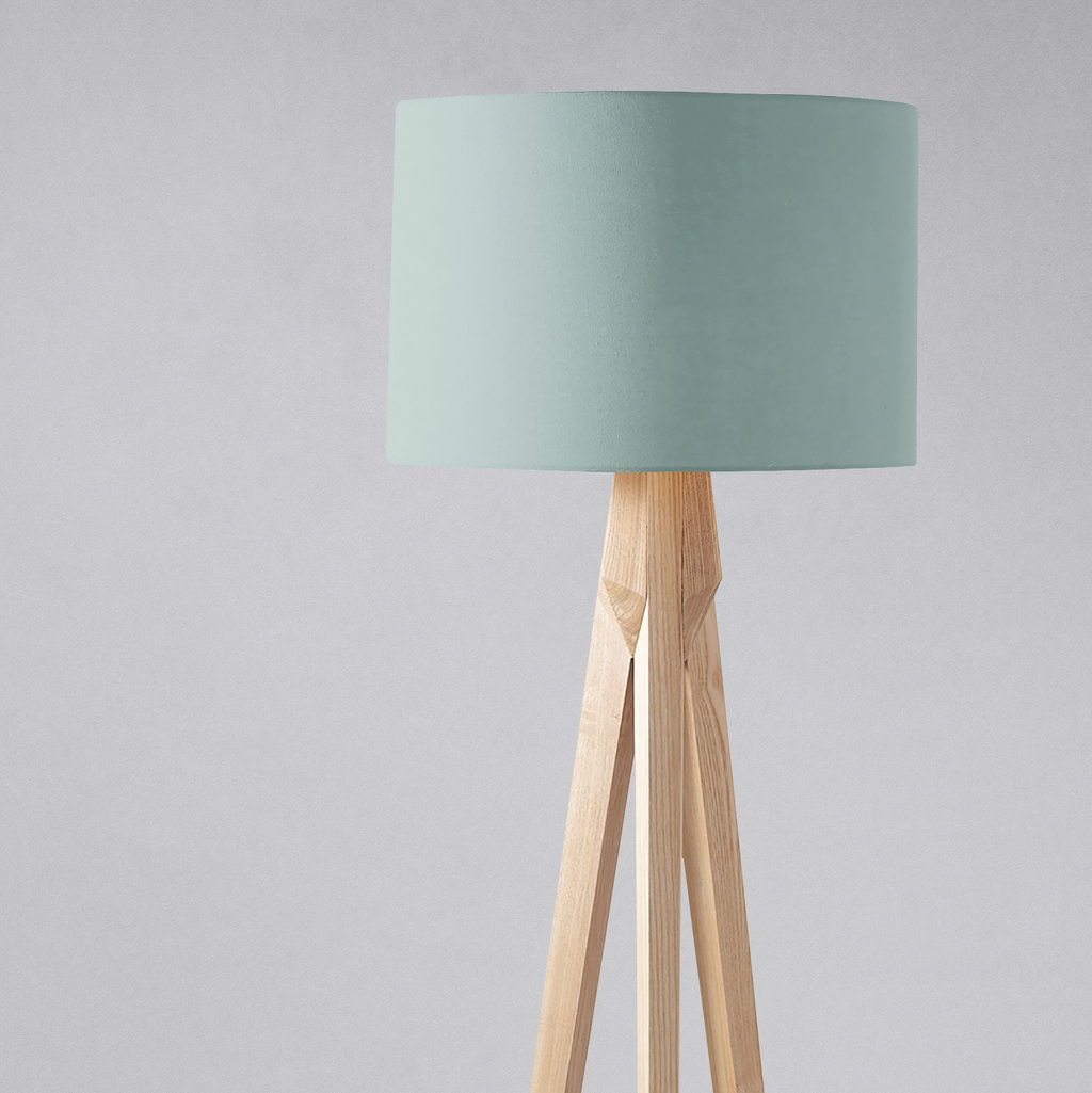 Plain Blue Sage  Lampshade, Blue Ceiling or Table Lamp Shade