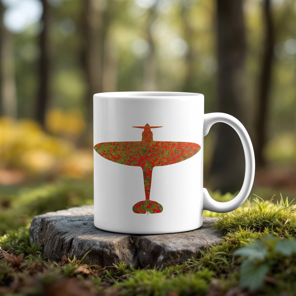 Spitfire Poppy Ceramic Mug