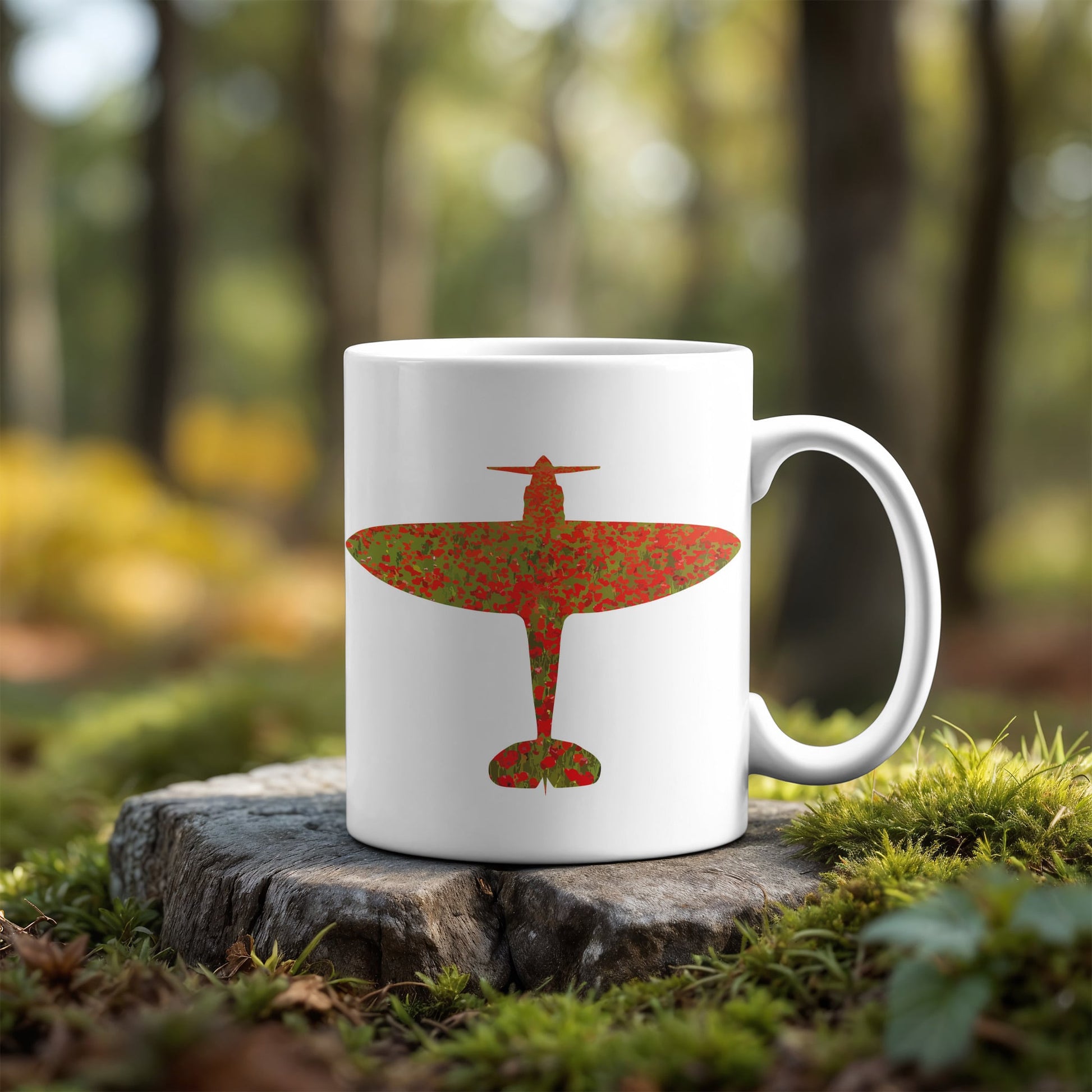 Spitfire Poppy Ceramic Mug