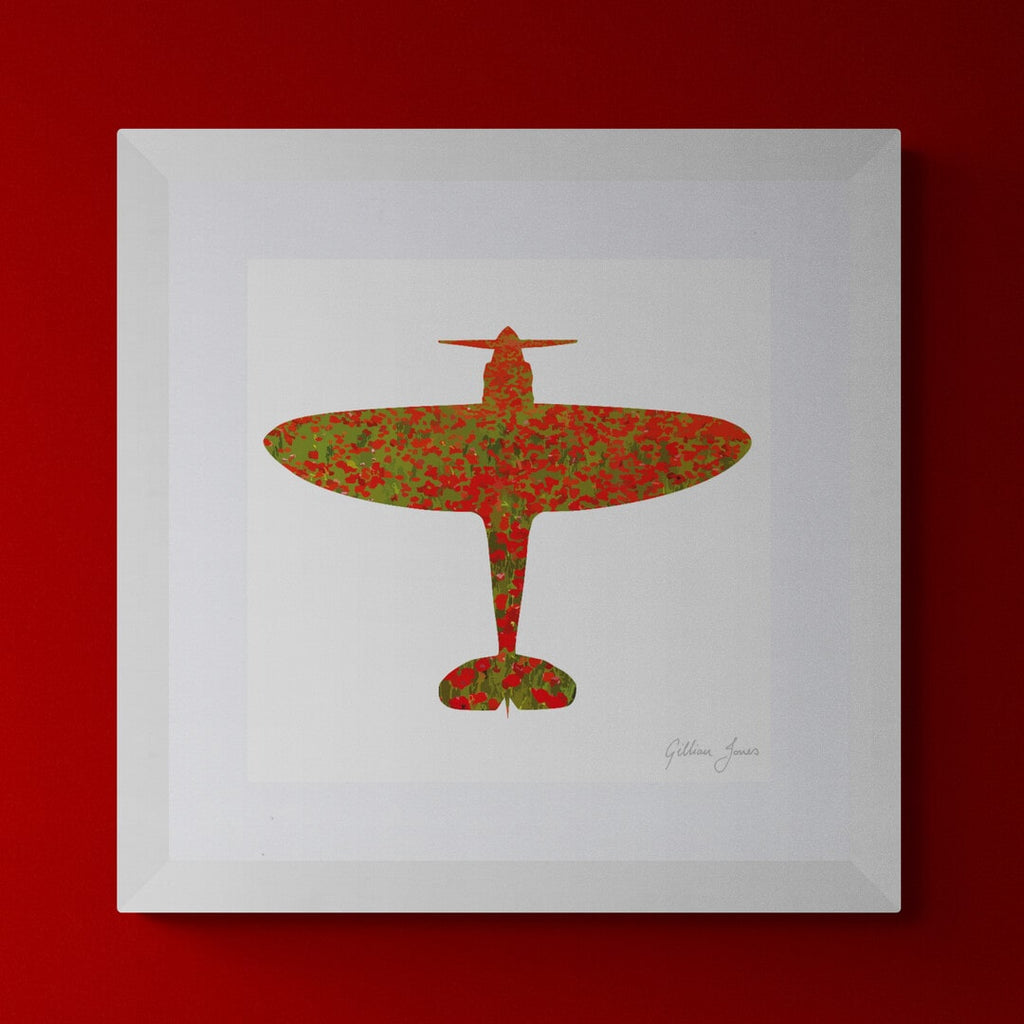 Poppy Spitfire Print 30cm