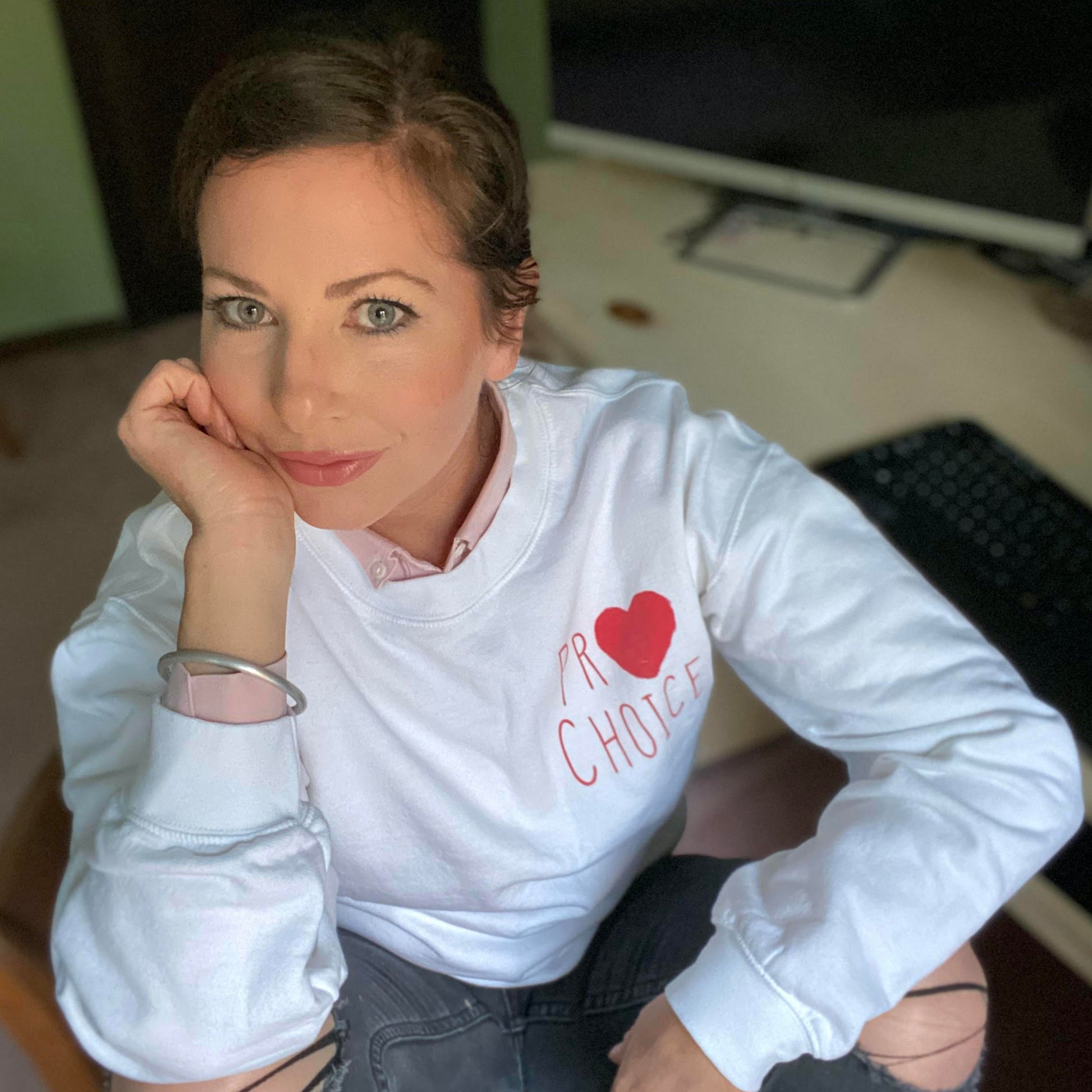 My Body My Choice Bar Tag Necklace