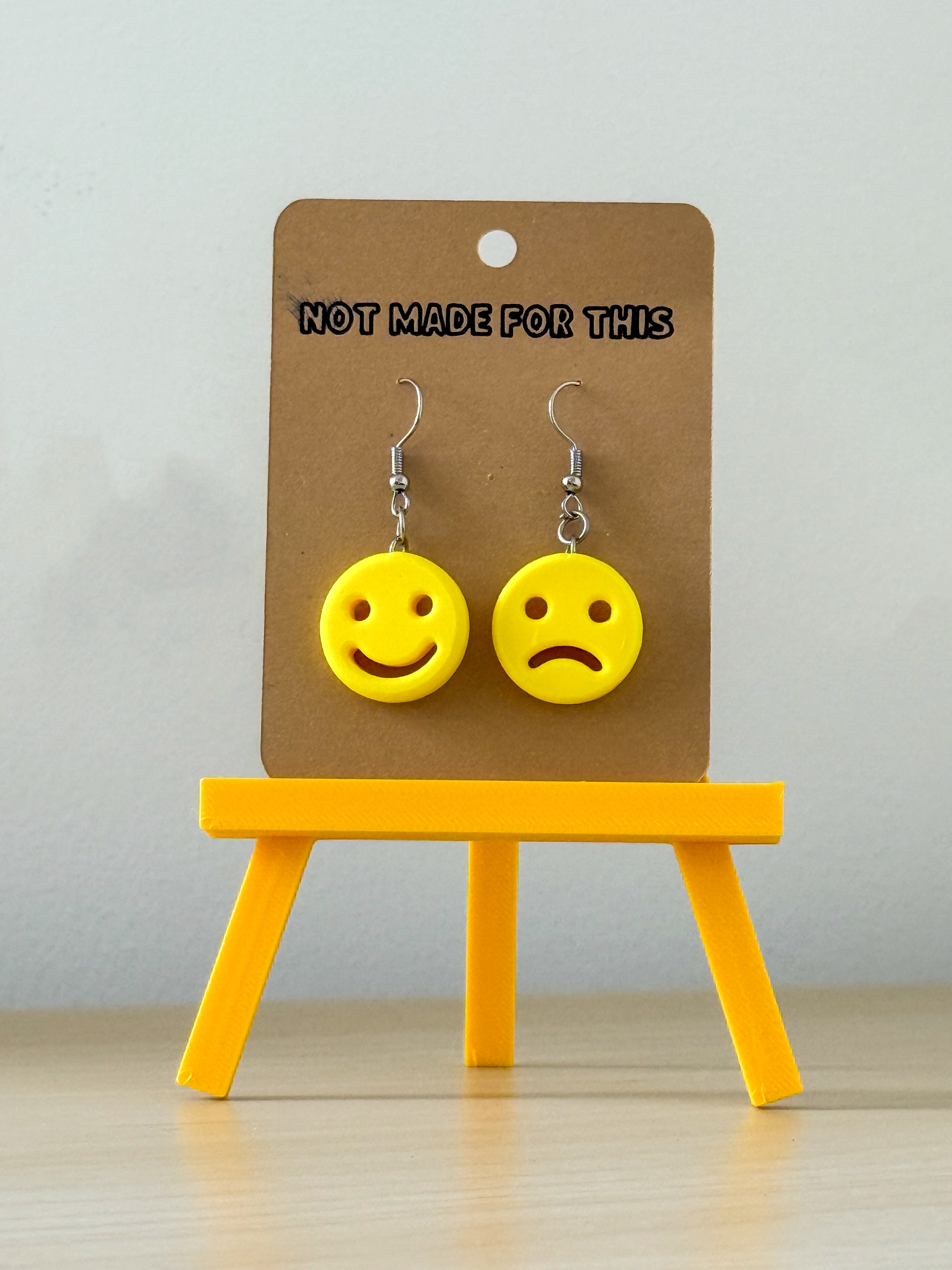 Potato Smiley Earrings