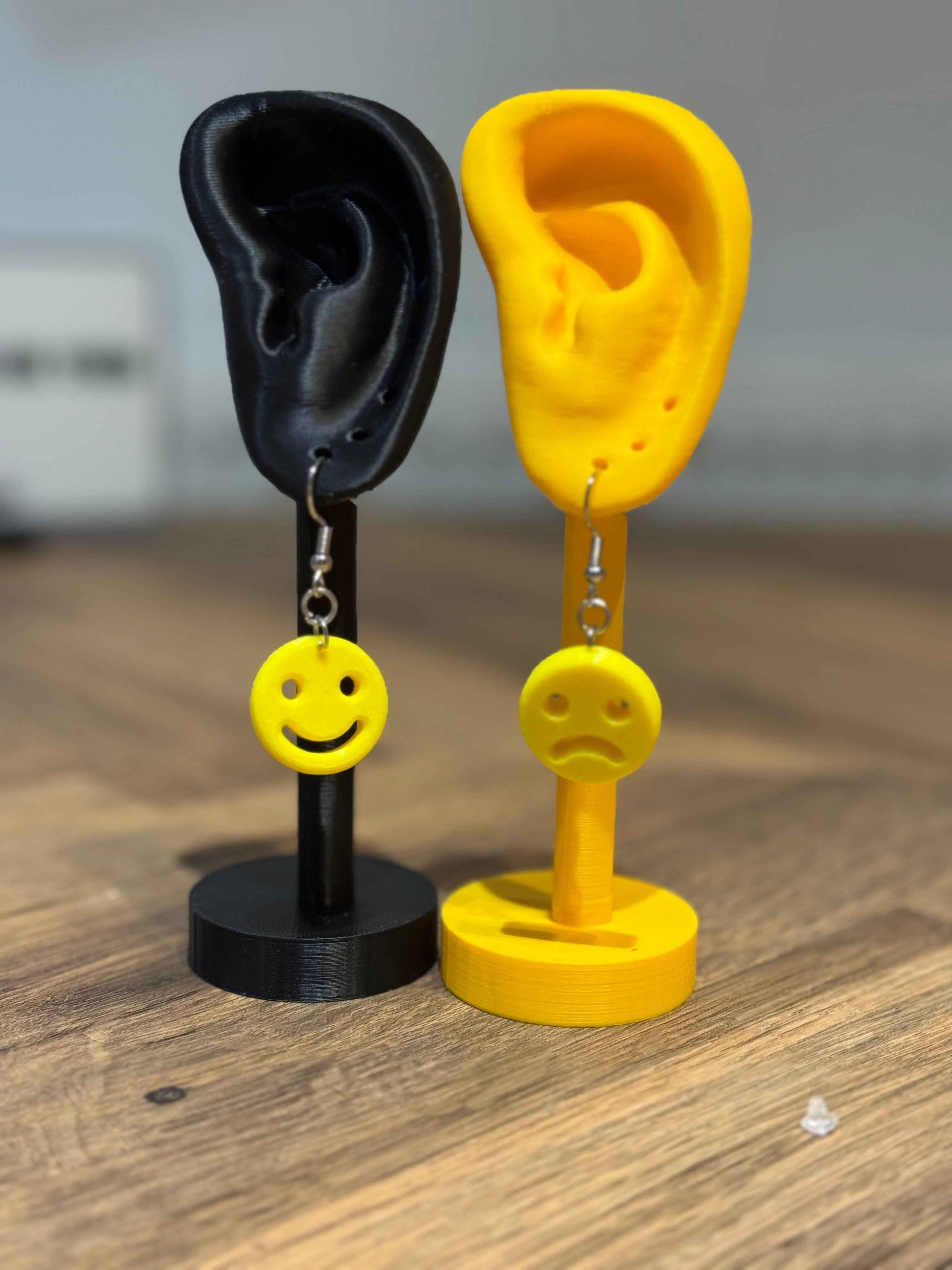 Potato Smiley Earrings
