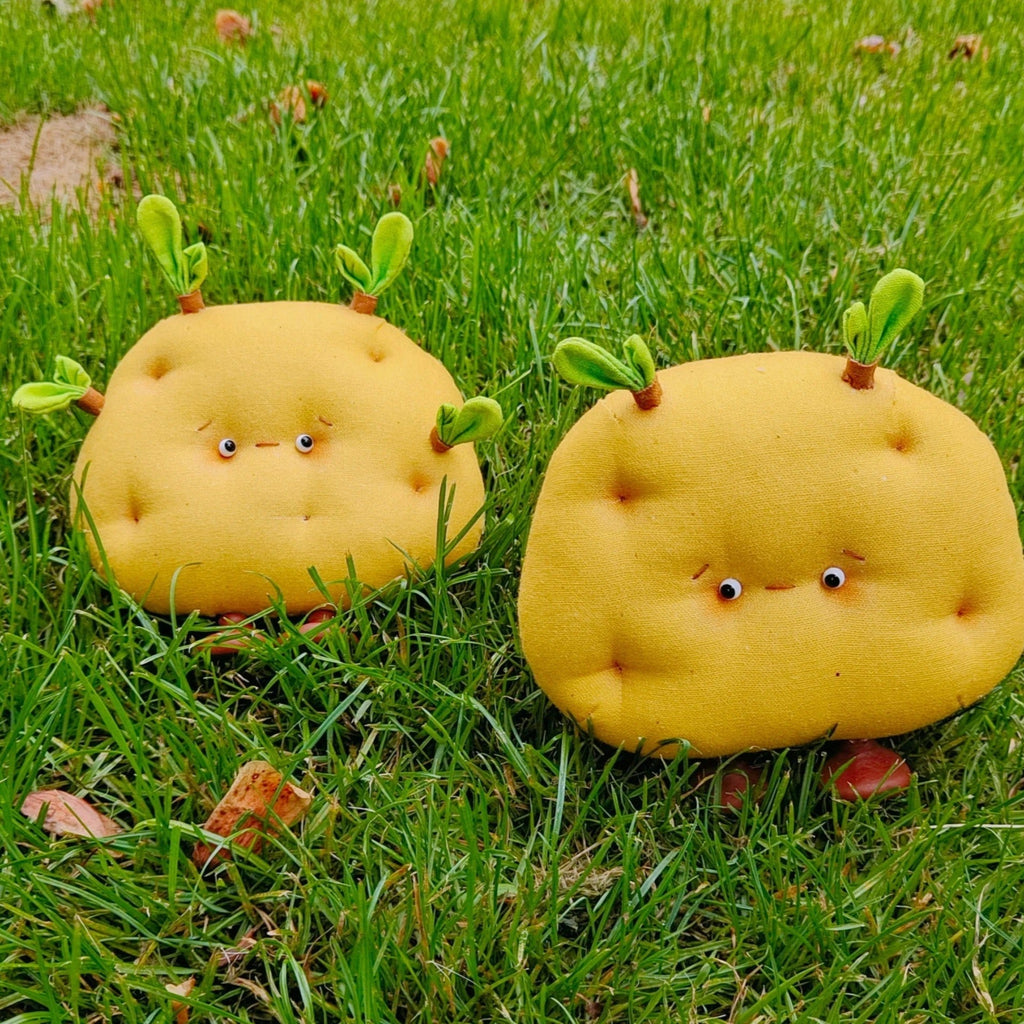 Snowball Potato Plush Toy