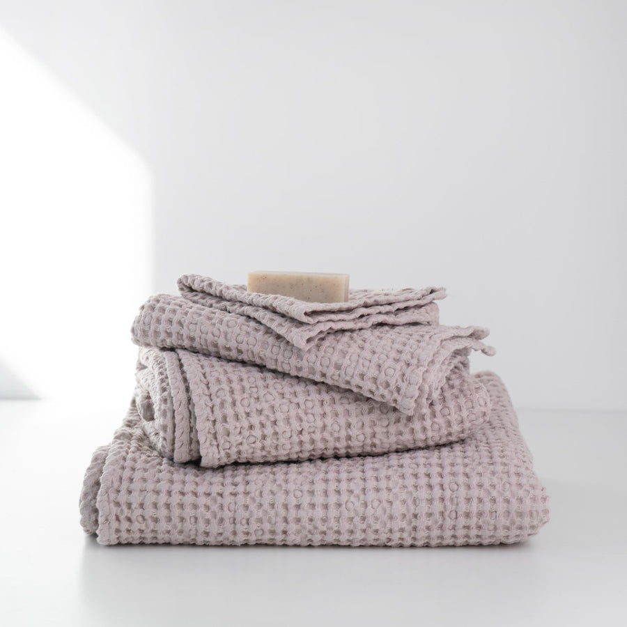 Luxurious Honeycomb Waffle Bath Towel – Spa-Quality, Quick-Dry by Linen Tales at www.brixbailey.com