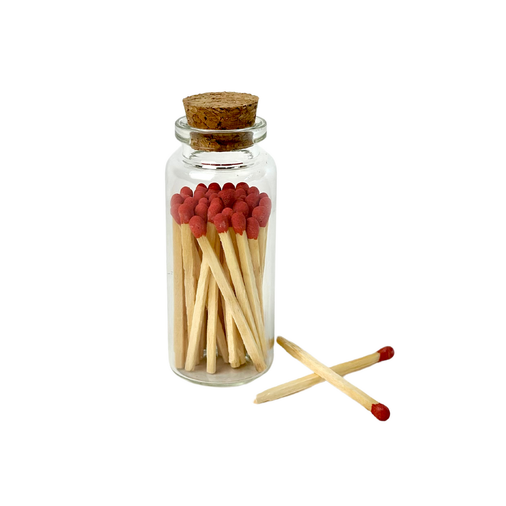 2 Inch Bottled Matches in 5 Colors