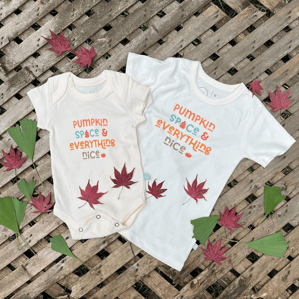 Pumpkin Spice Graphic Bodysuit for Babies
