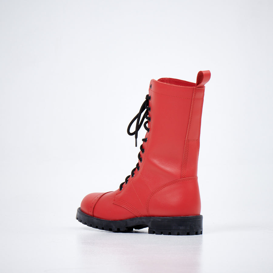 High Aviator Boots – Unisex, Durable Leather for All-Weather by Samelin at www.brixbailey.com