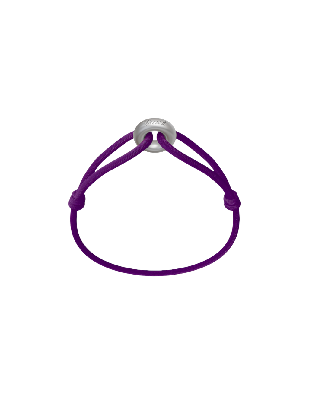 Silver Soho Matte Cord Bracelet