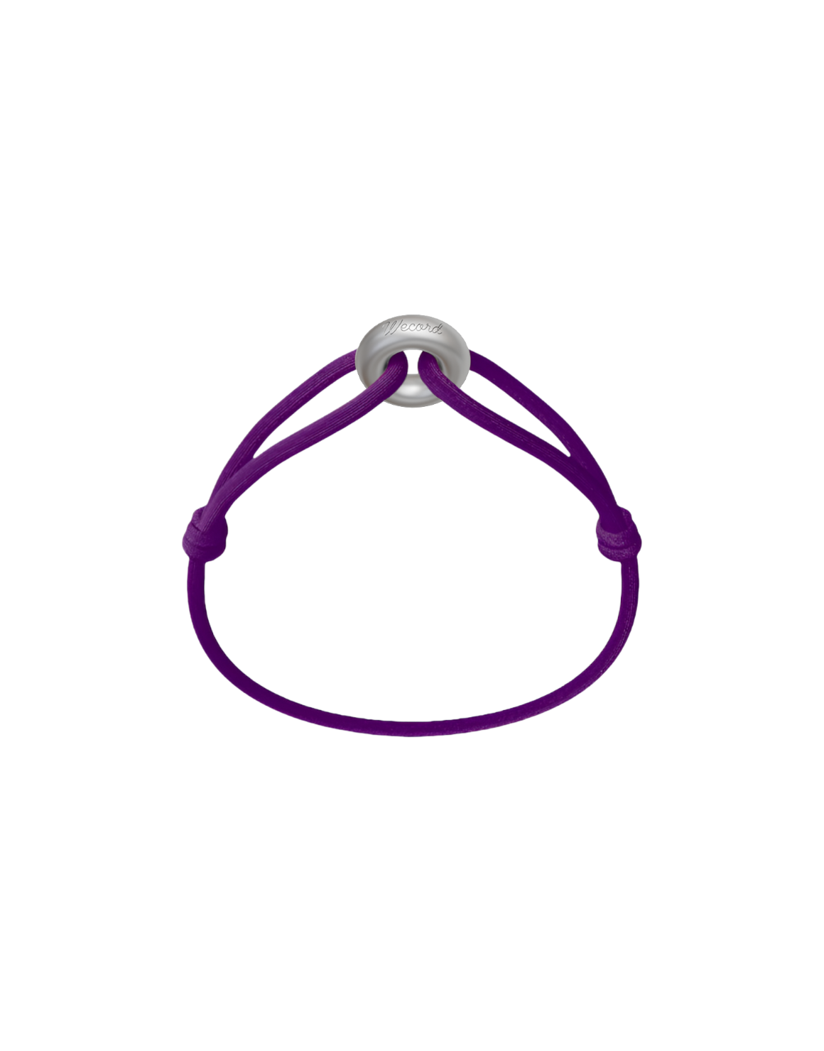 Silver Soho Matte Cord Bracelet