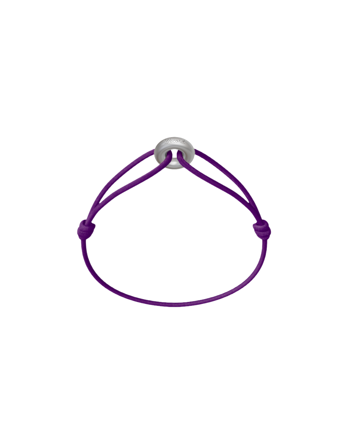 Mini Silver Soho Matte Cord Bracelet