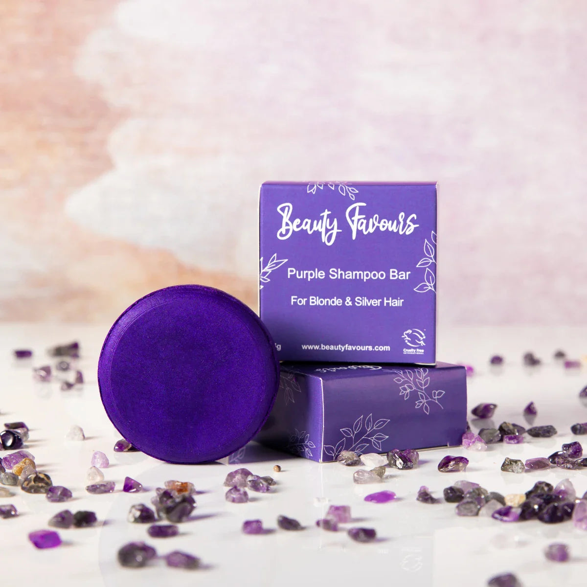 Purple Shampoo Bar for Blonde & Silver Hair