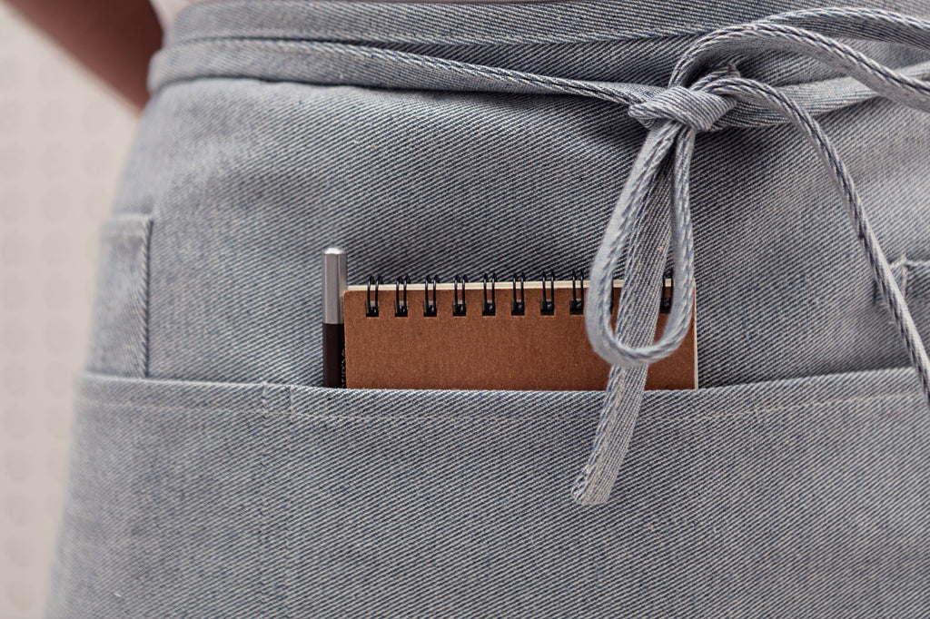 Bistro Apron with Multiple Pockets