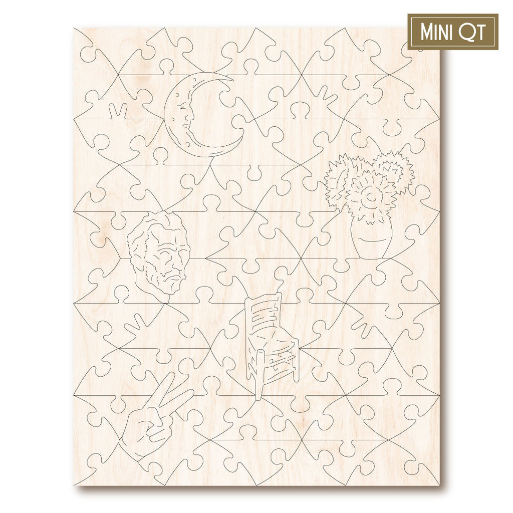 Café Terrace at Night MINI QT