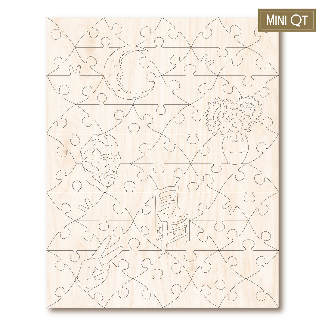 Café Terrace at Night MINI QT