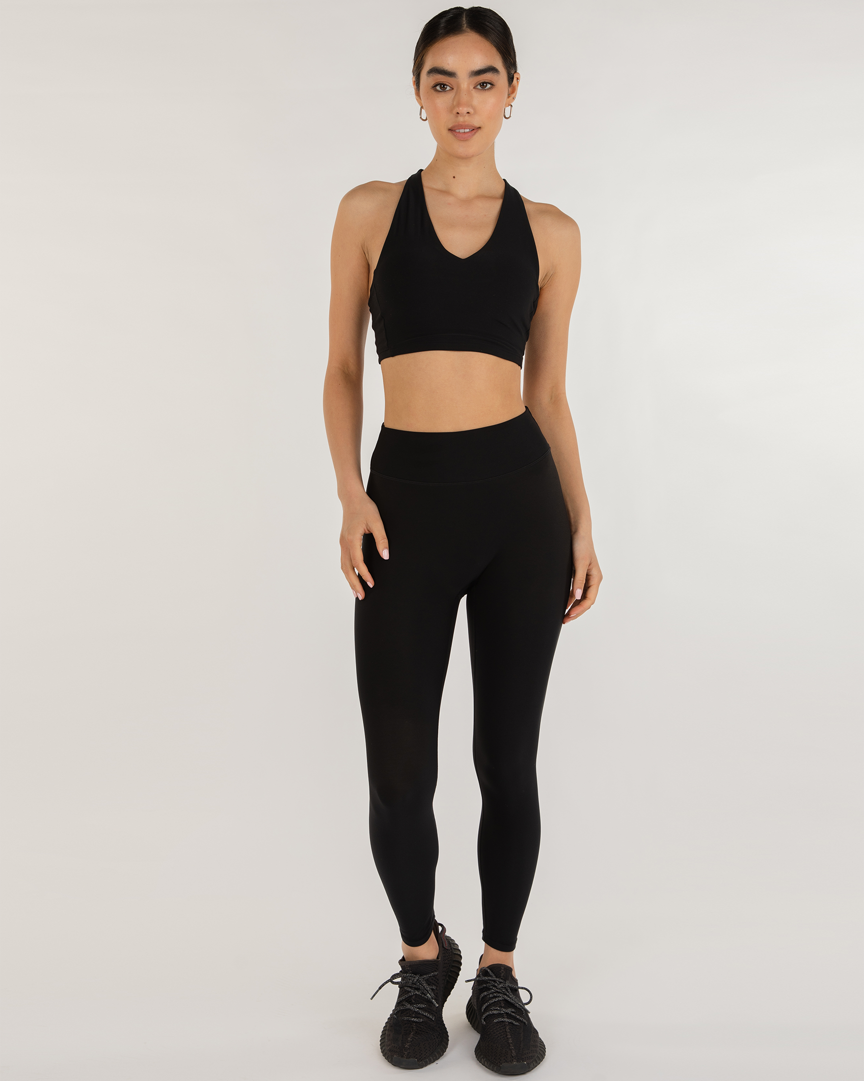 High Waist Hybrid Fleece Leggings 25 inch