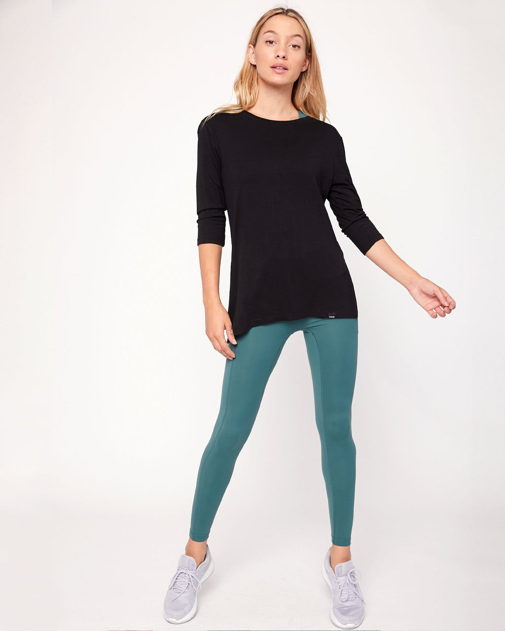 Side Tie 3/4 Sleeve Top