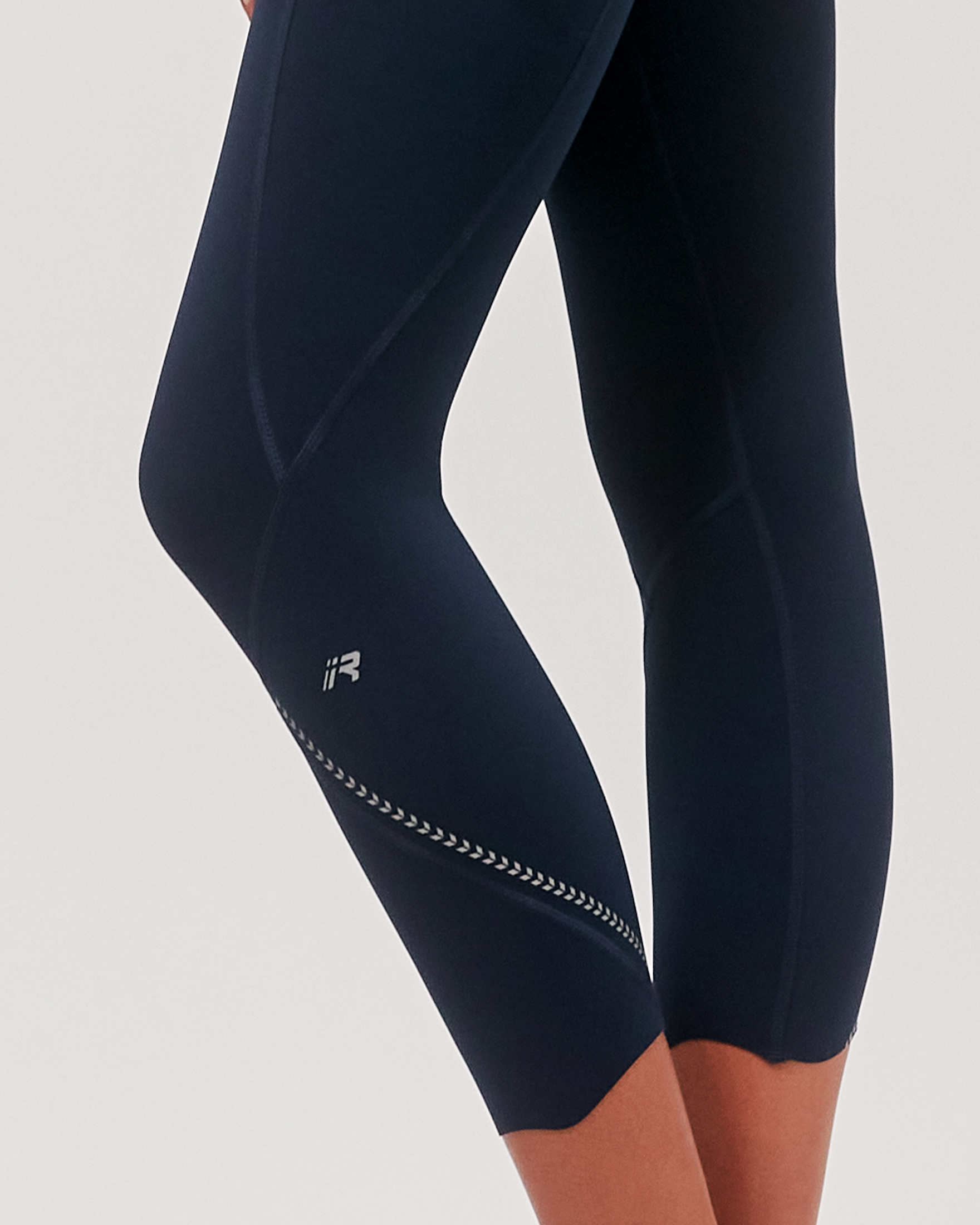 Ready and Go Reflective Laser Cut Ventilated Leggings 23 inch