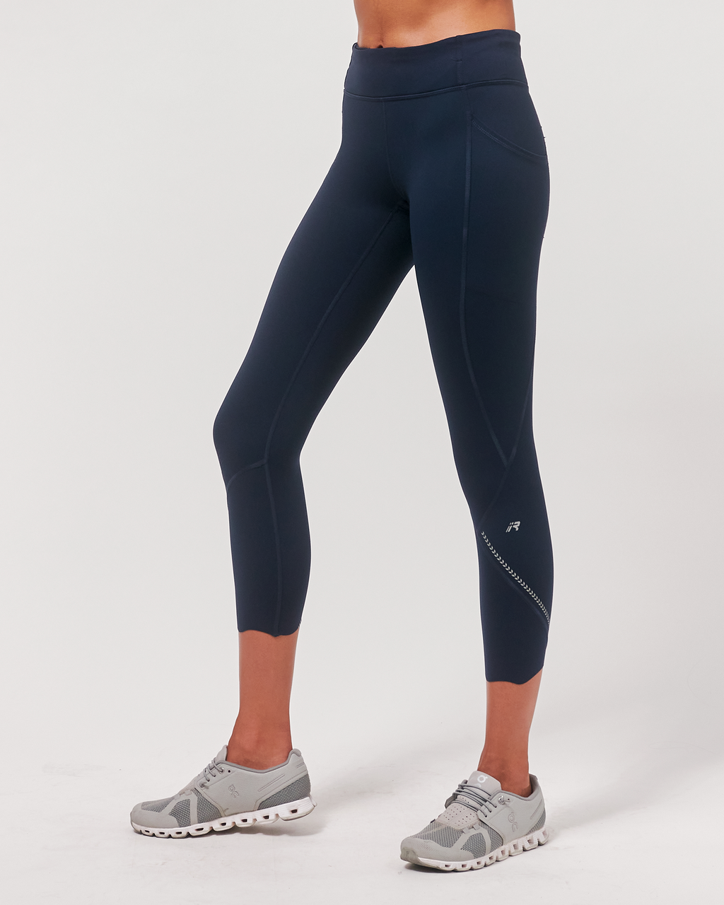 Ready and Go Reflective Laser Cut Ventilated Leggings 23 inch