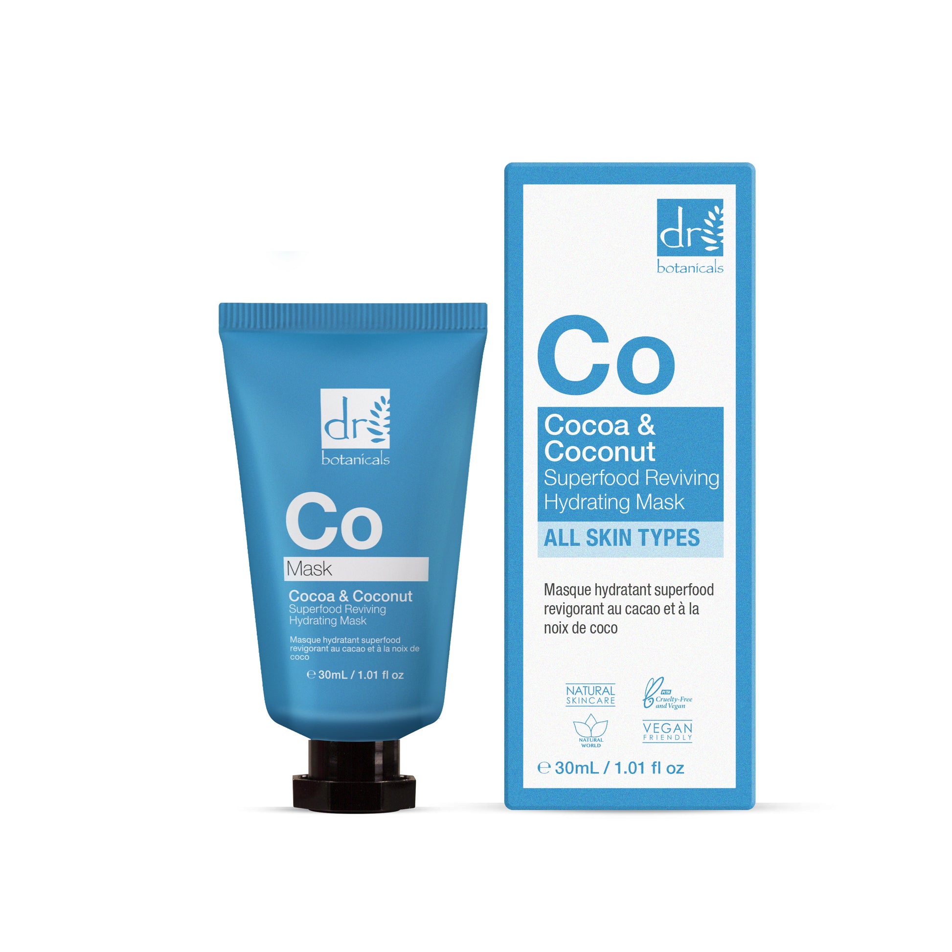 Cocoa and Coconut Superfood Reviving Hydrating Mask Duo