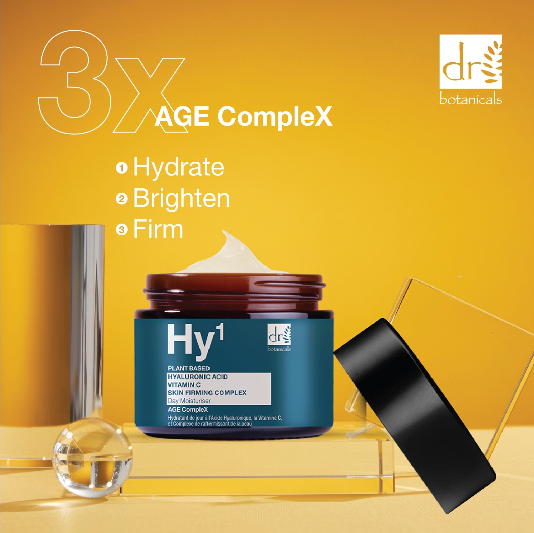 Hyaluronic Acid Vitamin C Skin Firming Day Moisturiser 60ml