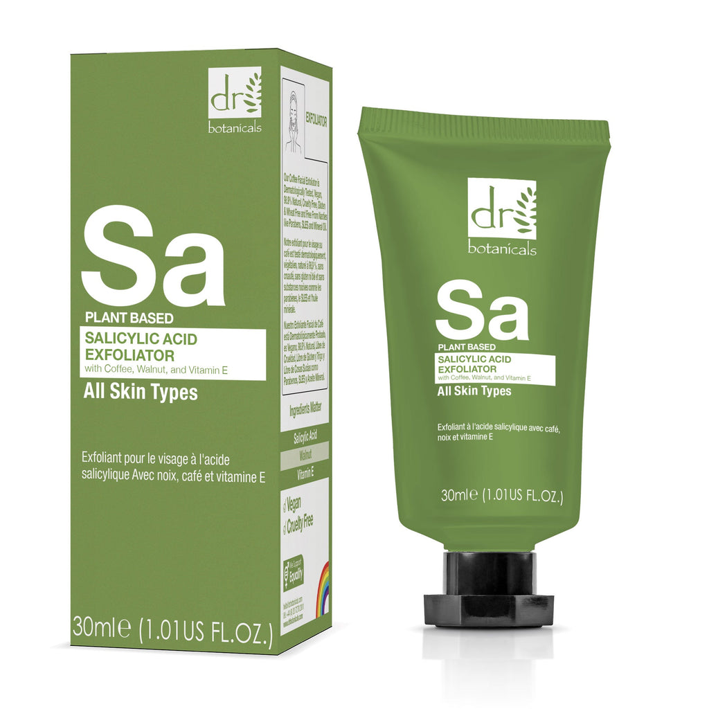 Salicylic Acid Exfoliator with Coffee, Walnut and Vitamin E 30ml