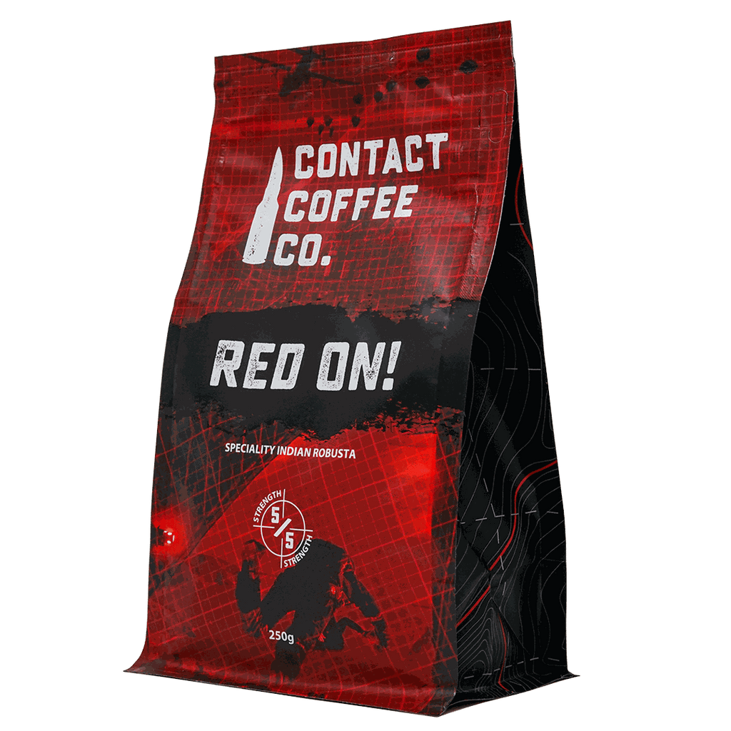 Red On! High-Caffeine Coffee