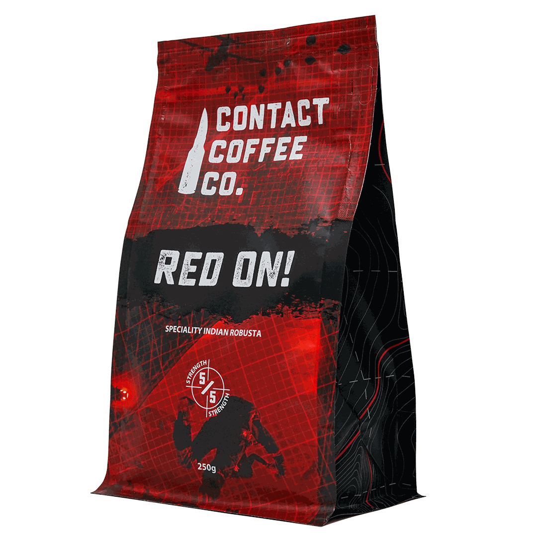 Red On! High-Caffeine Coffee