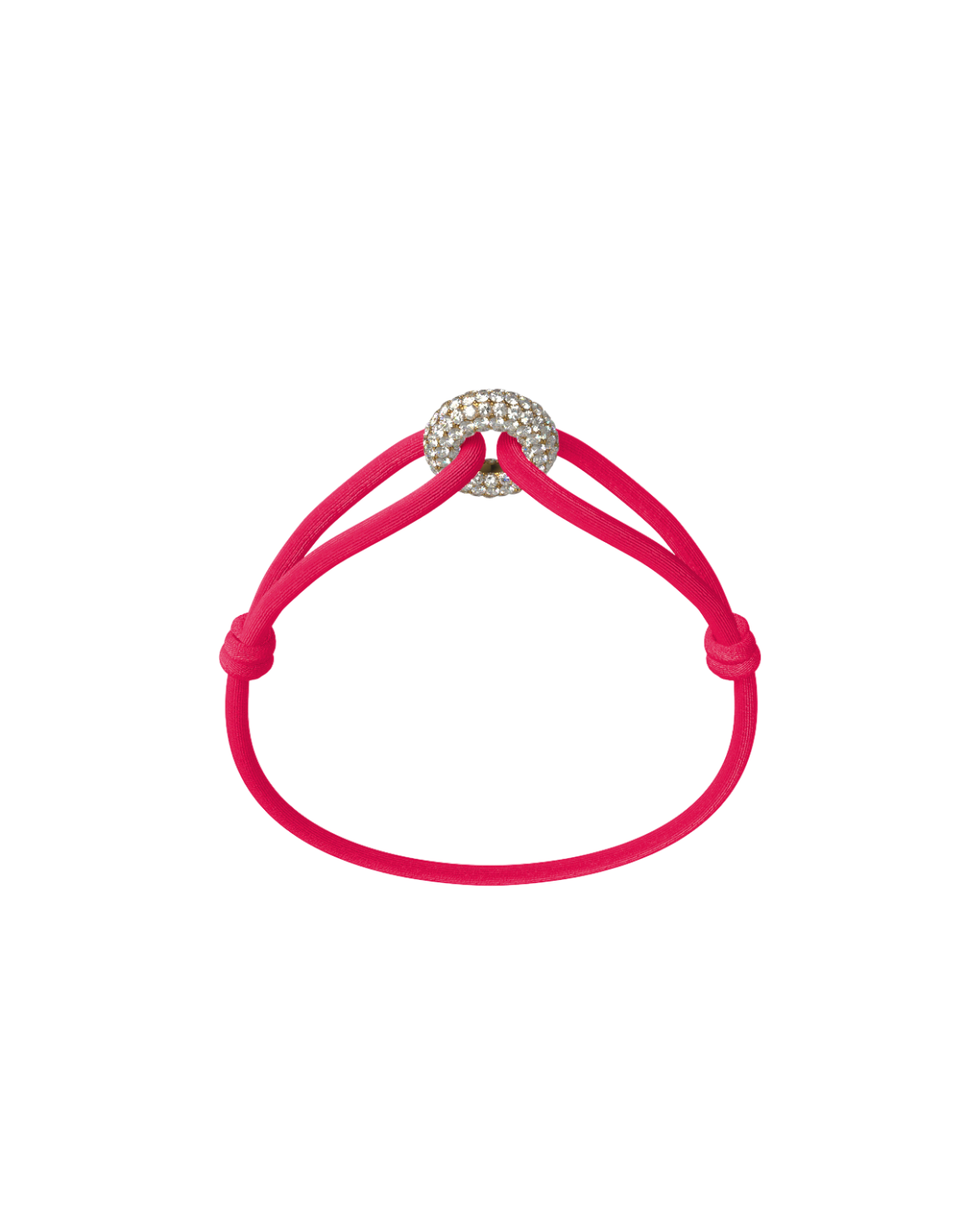 Golden Soho Pavé Cord Bracelet