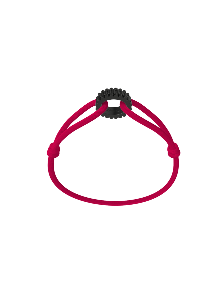 Carbon Regent Cord Bracelet