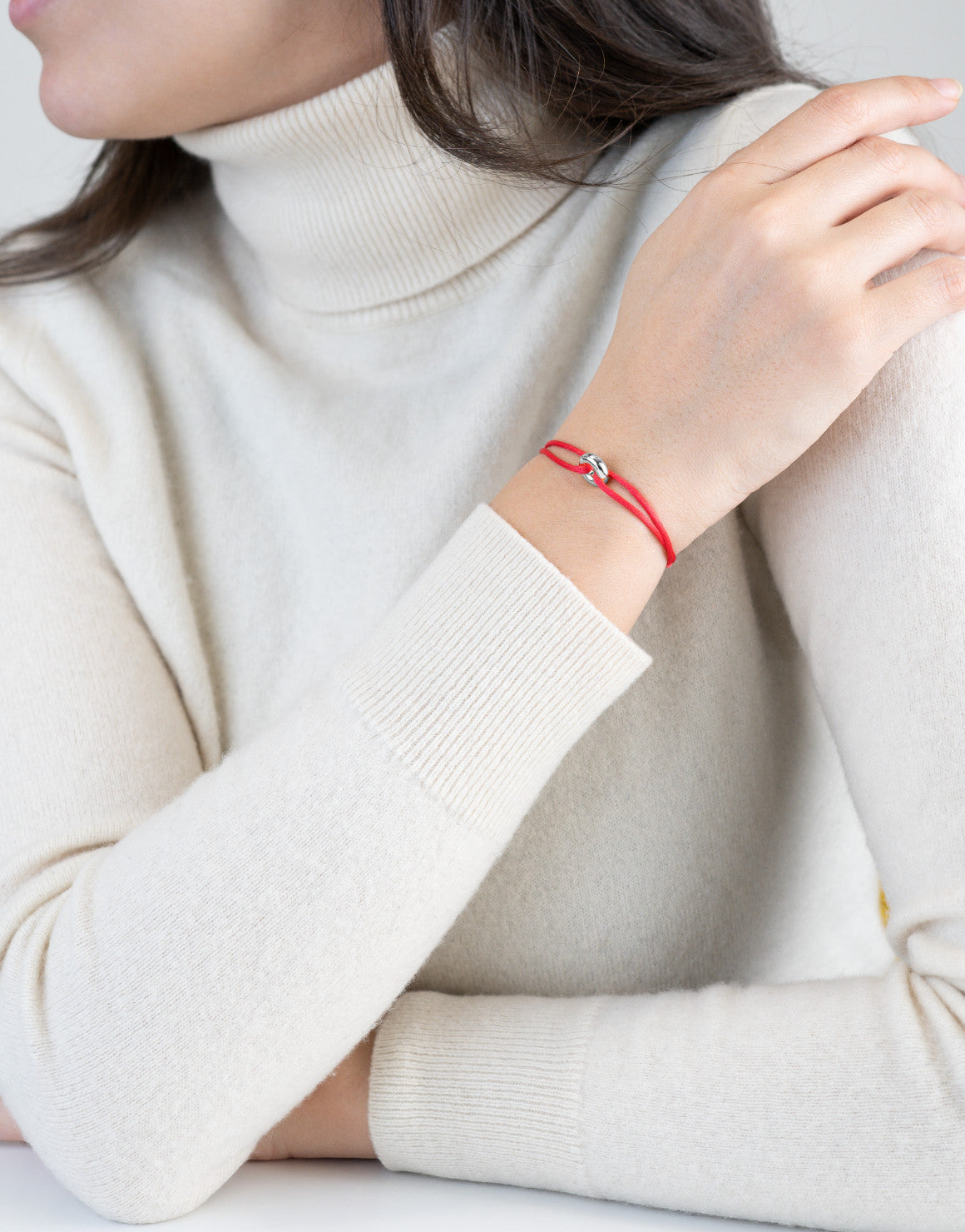 Mini Silver Soho Cord Bracelet