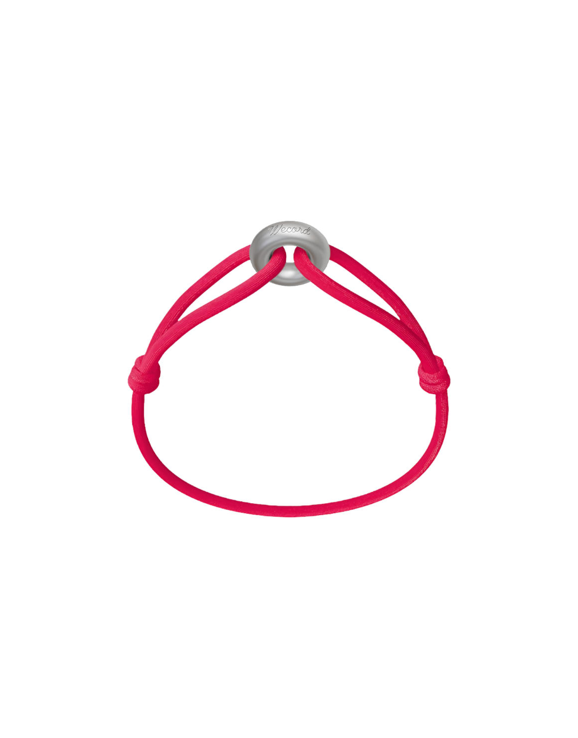 Silver Soho Matte Cord Bracelet