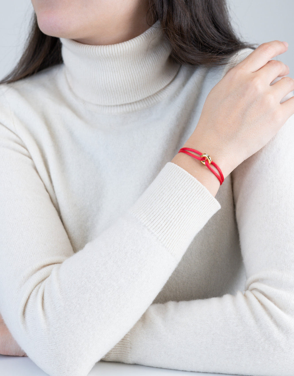 Golden Soho Diamond Cord Bracelet