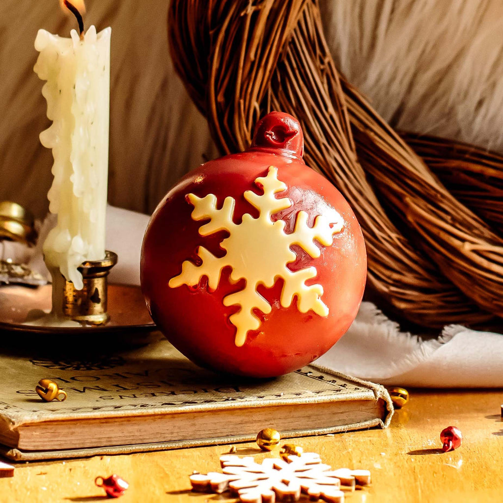 Luxury Handmade Chocolate Christmas Baubles