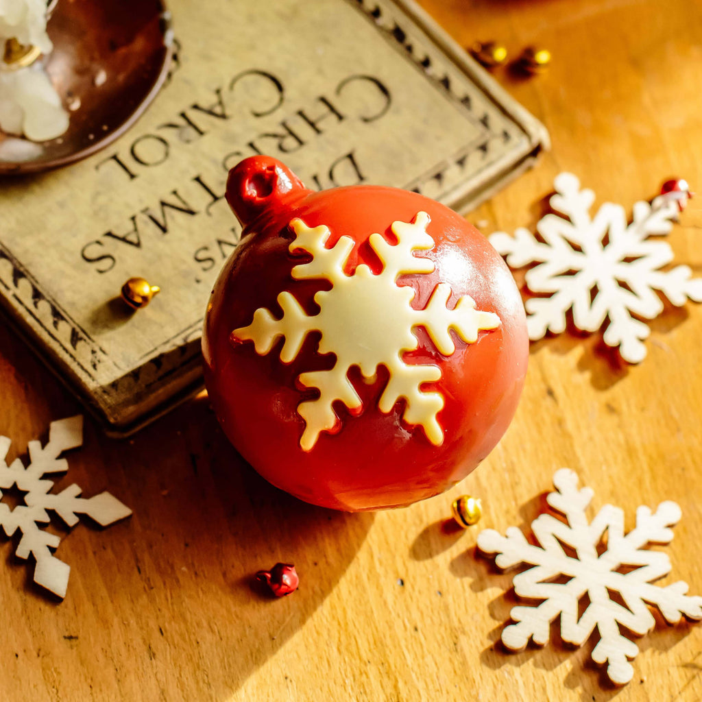 Luxury Handmade Chocolate Christmas Baubles