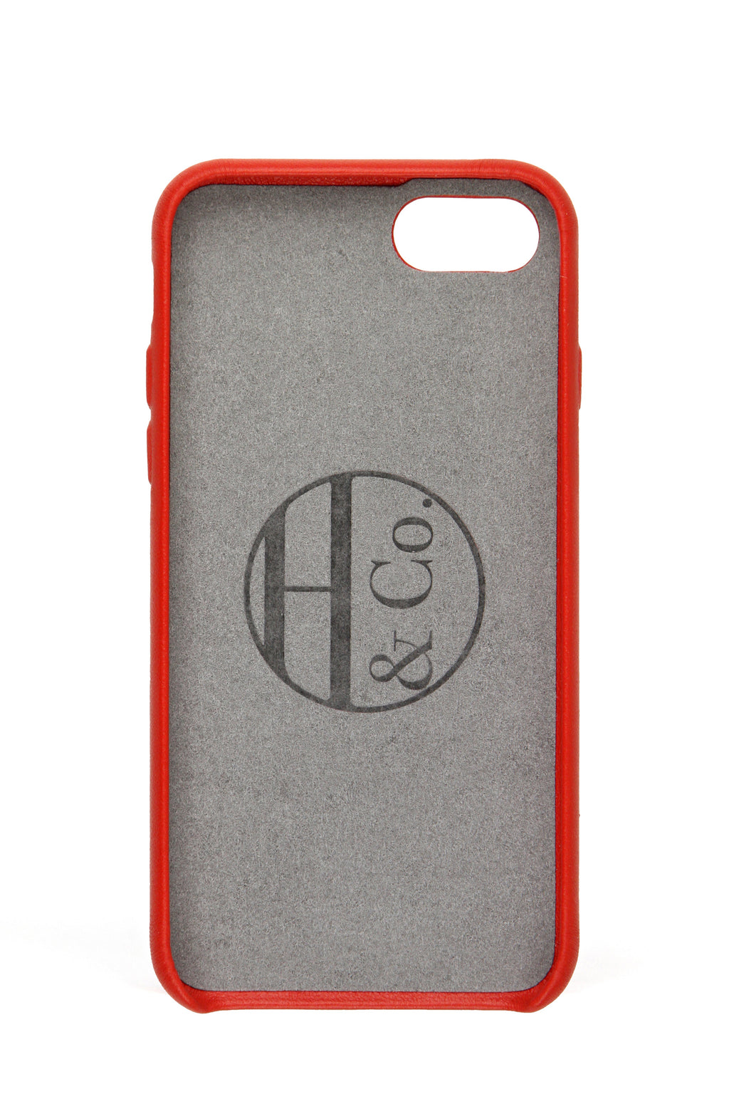 Red Leather iPhone 7 and 8 Case