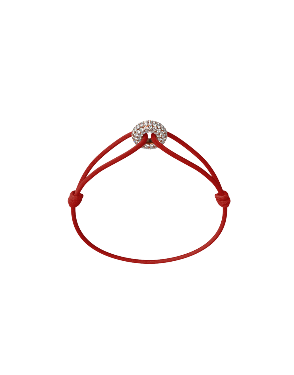 Mini Rose Soho Pavé Cord Bracelet